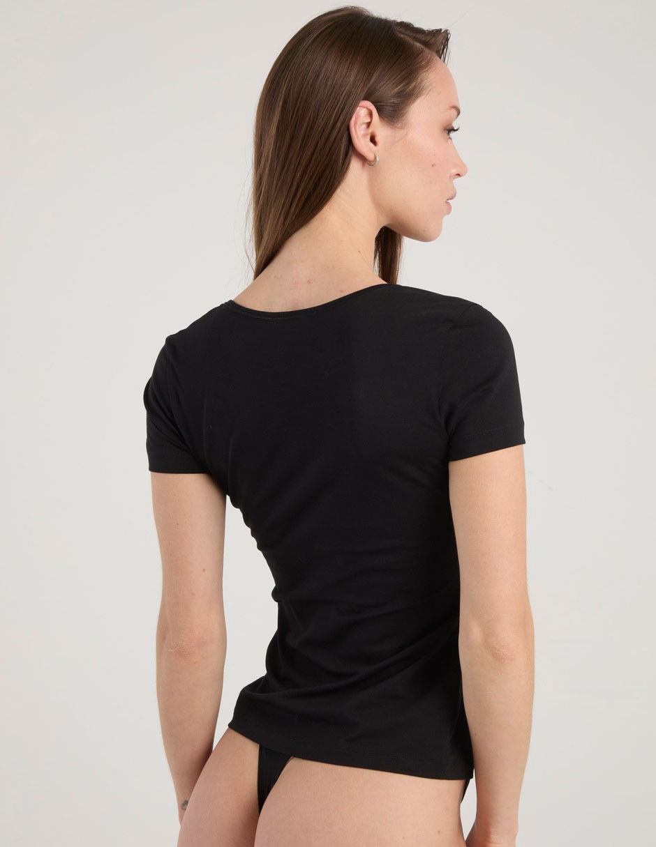 Playera manga corta para mujer 6