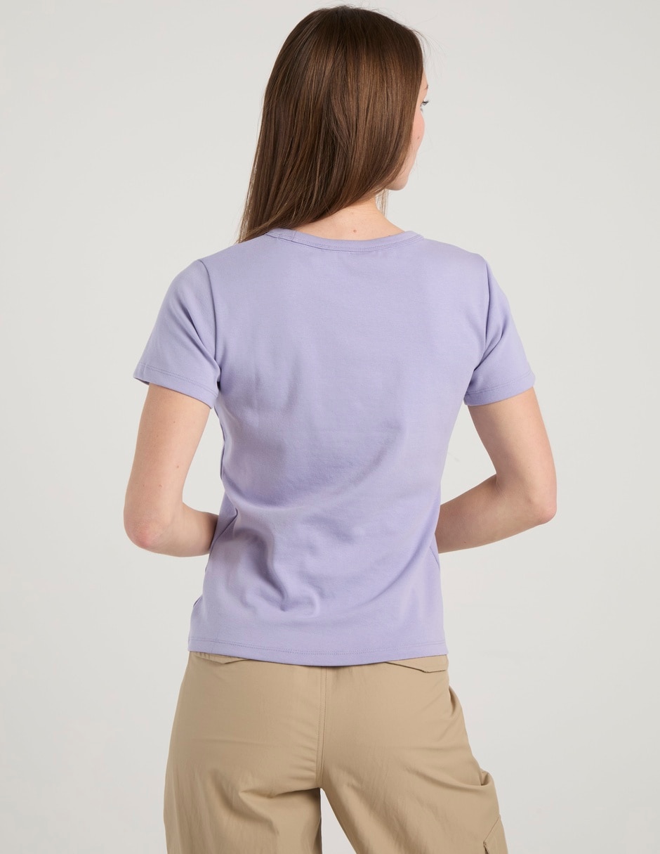 Playera manga corta para mujer 6