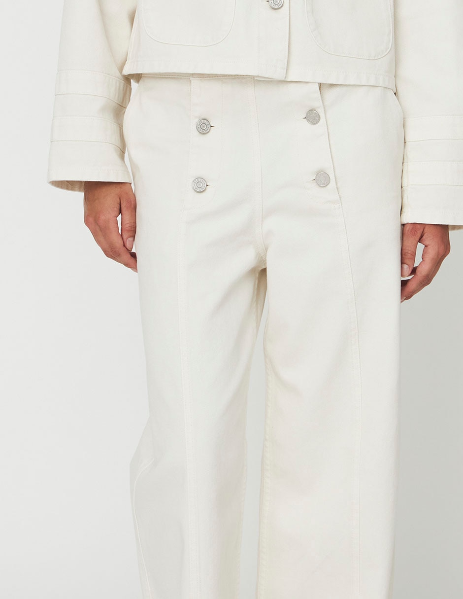 Pantalón relaxed wide leg para mujer 3