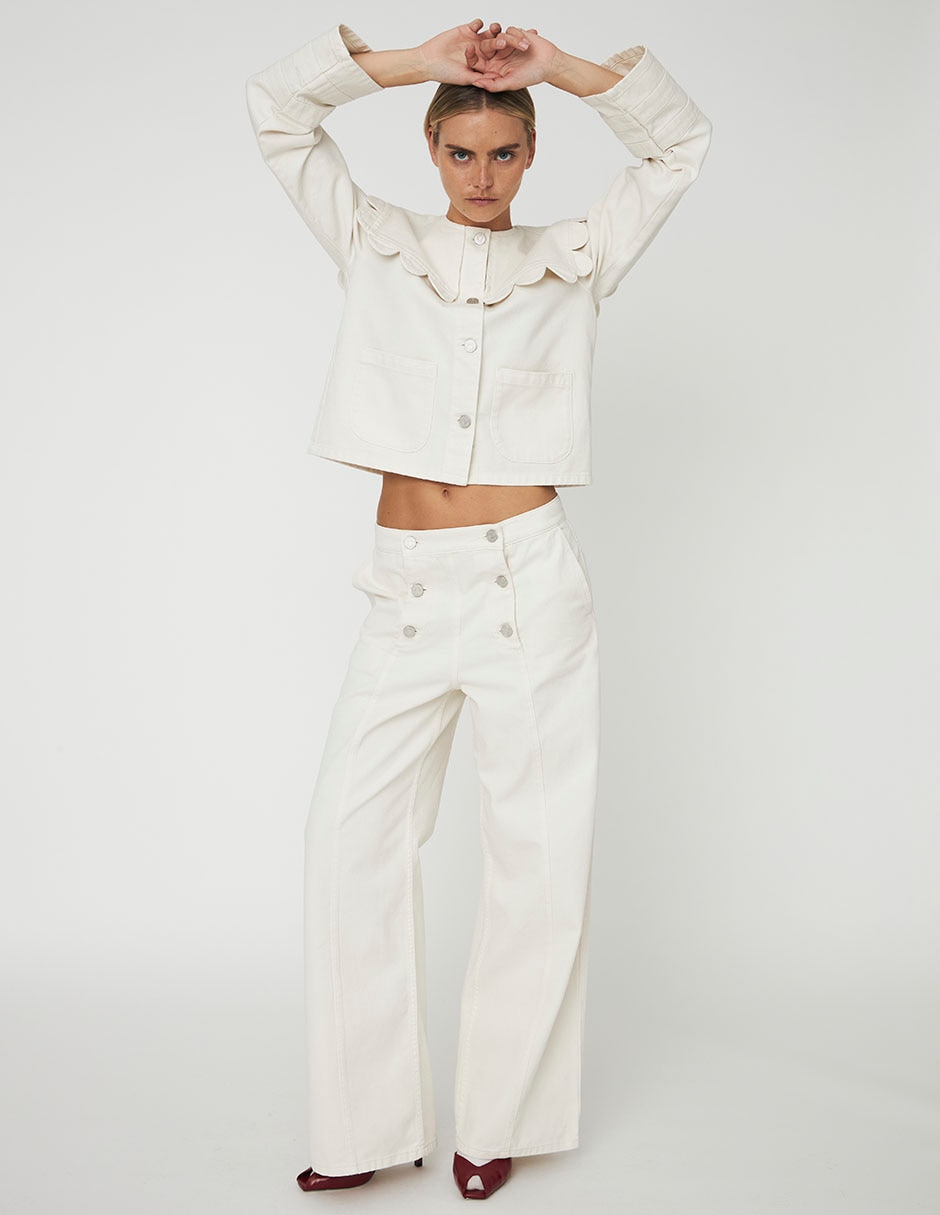 Pantalón relaxed wide leg para mujer 5