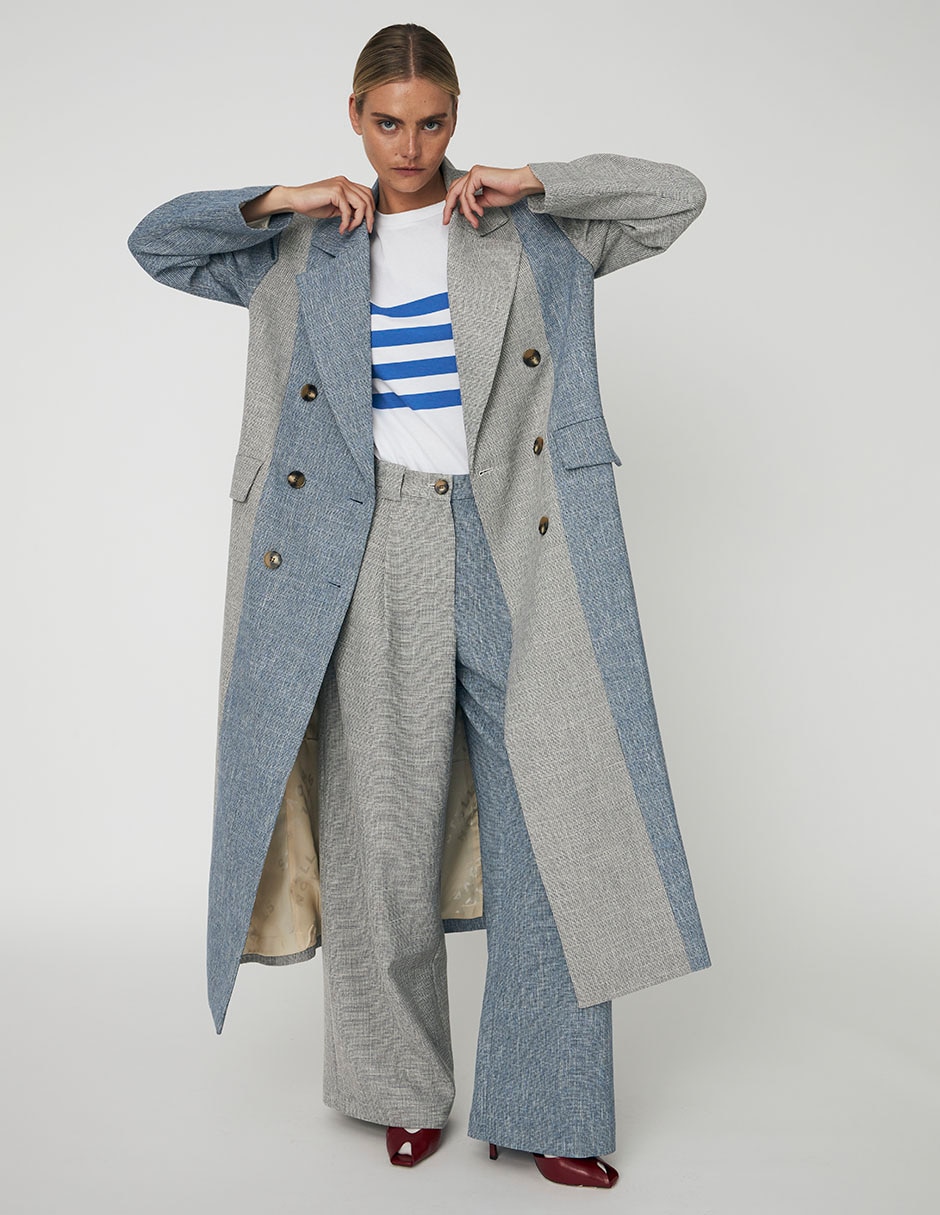 Pantalón relaxed amplio para mujer 3