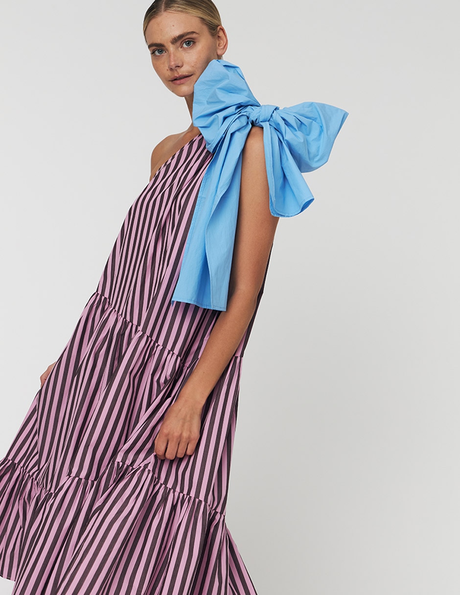 Vestido crop casual Stella Nova para mujer