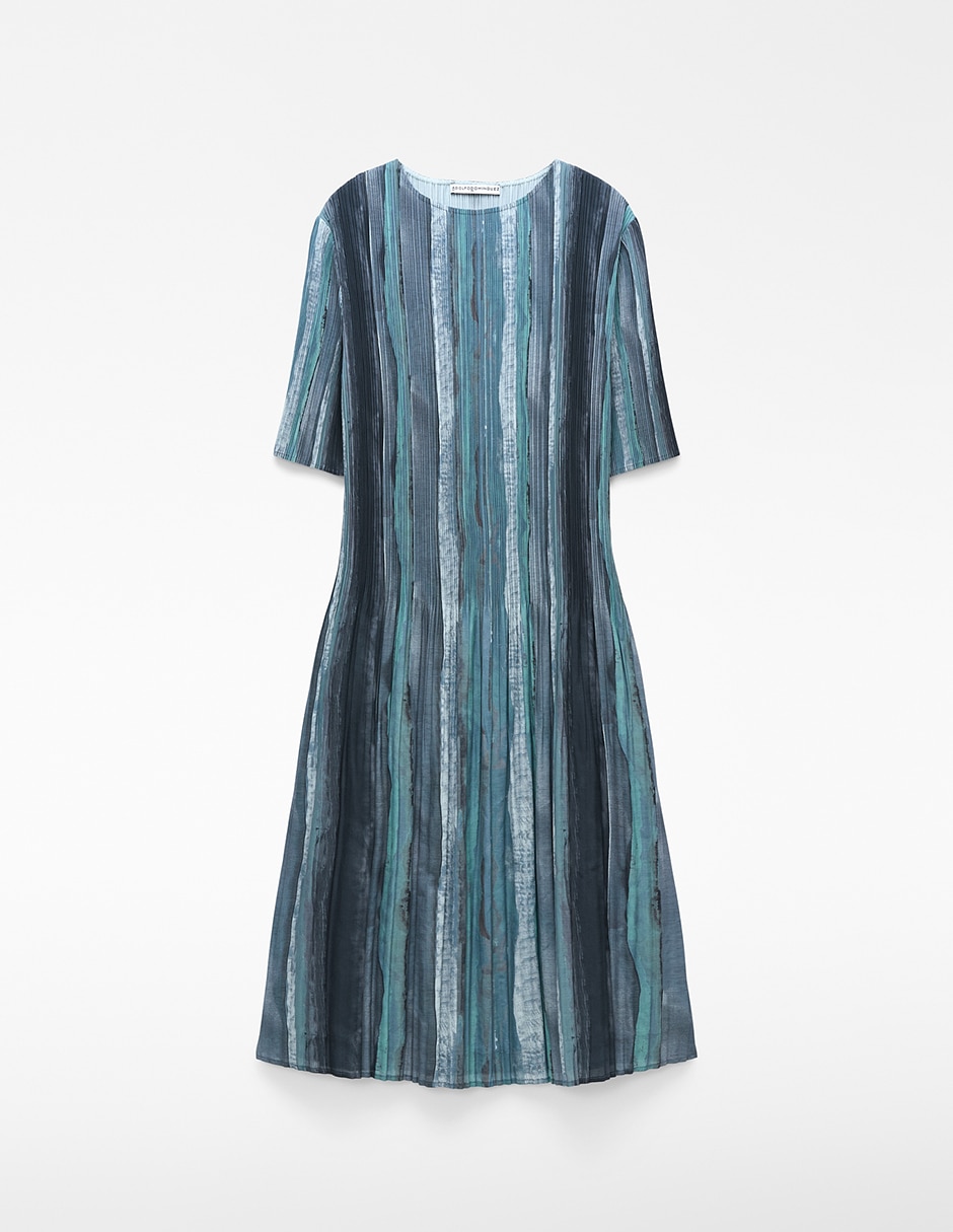Vestido midi casual Adolfo Dominguez para mujer