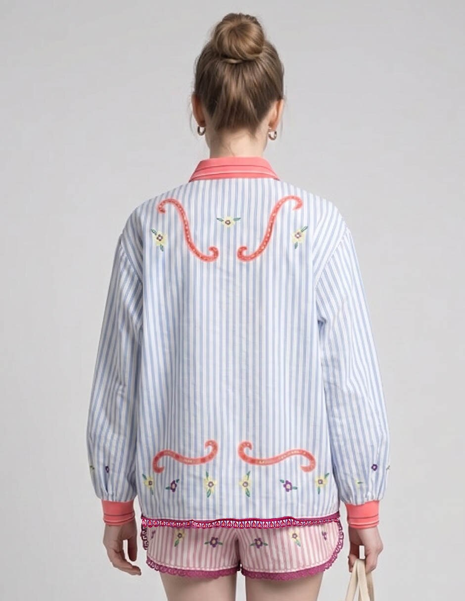 Camisa manga larga para mujer 2