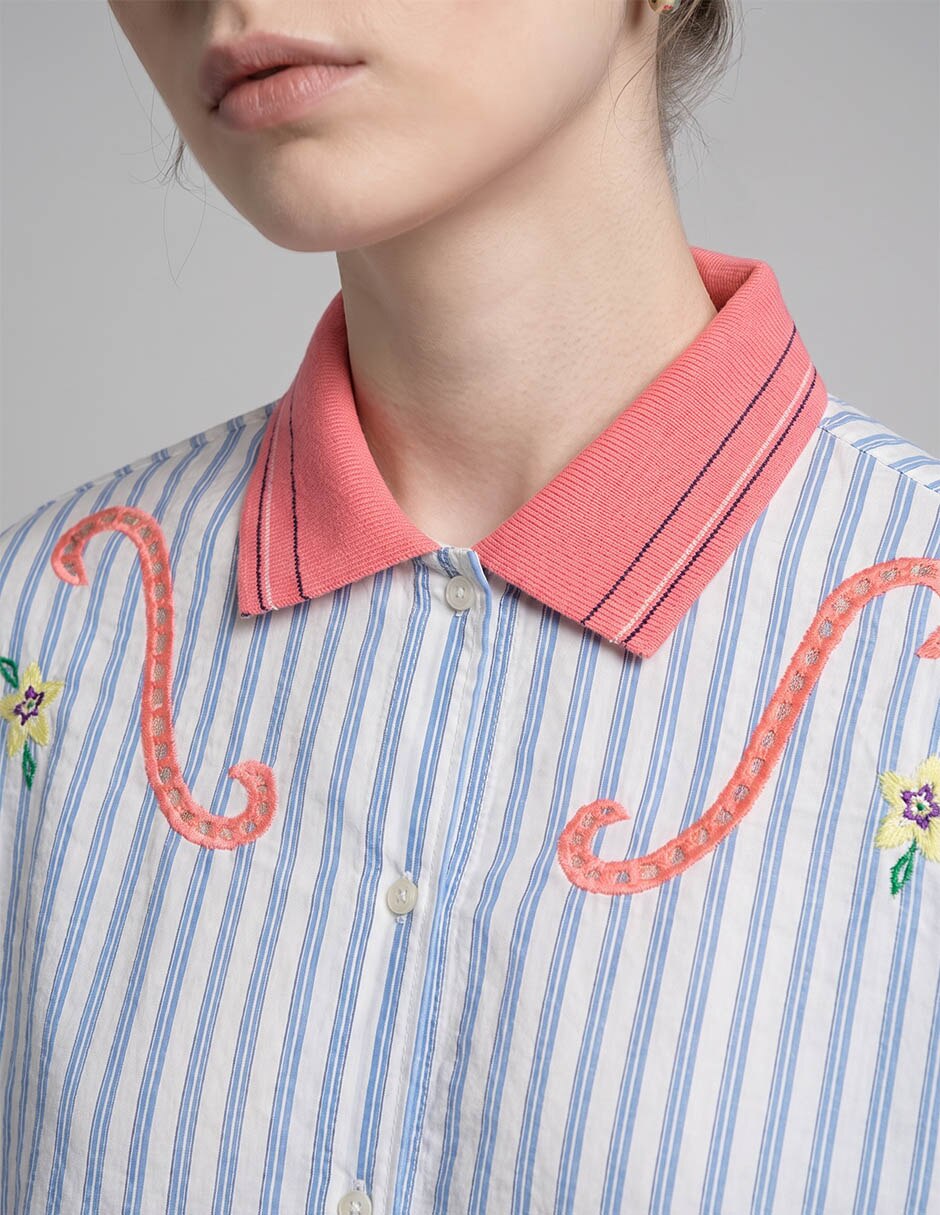 Camisa manga larga para mujer 4