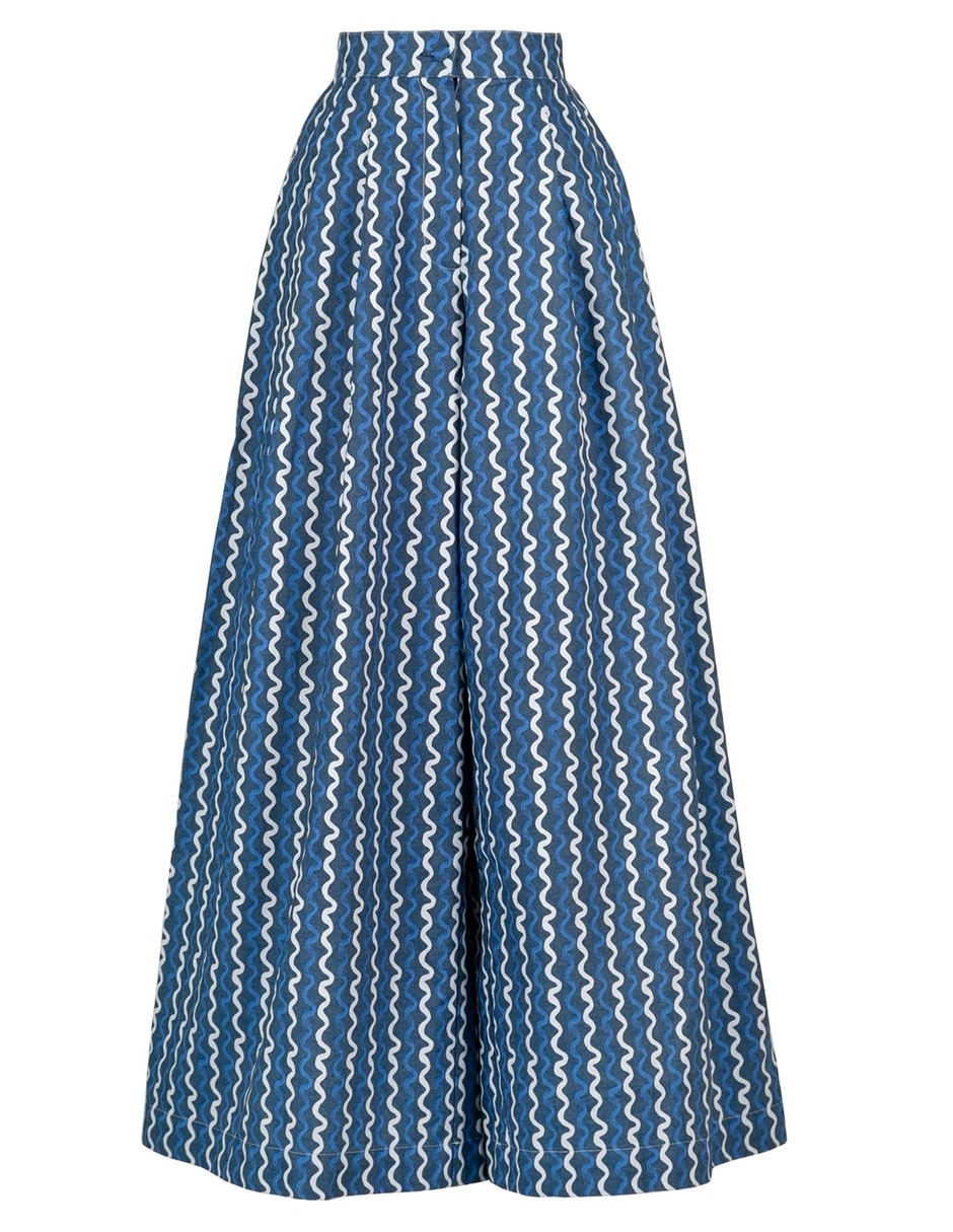 Pantalón relaxed palazzo para mujer 3