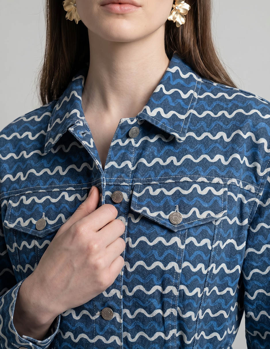 Chamarra casual celia b para mujer