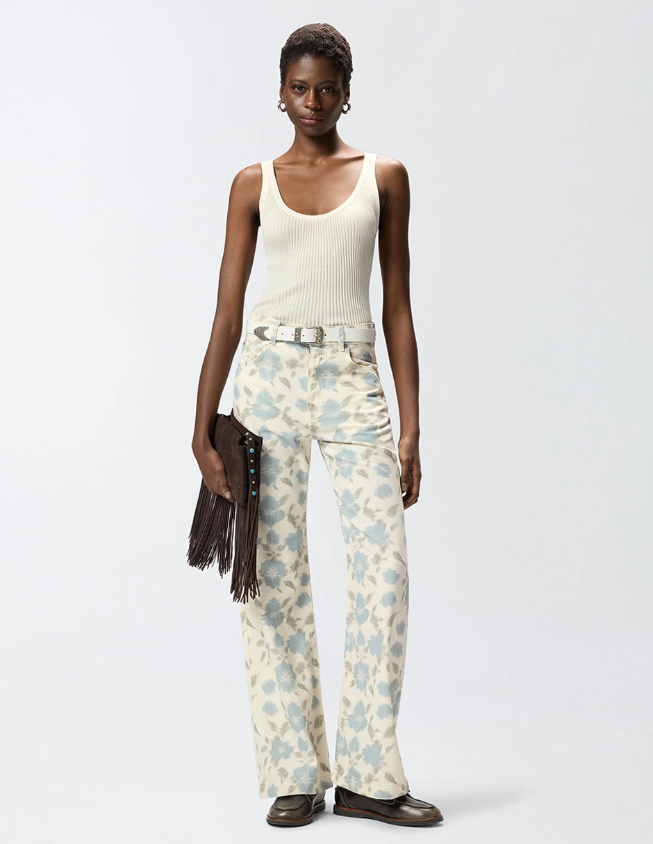 Pantalón straight para mujer Pantalón straight para mujer