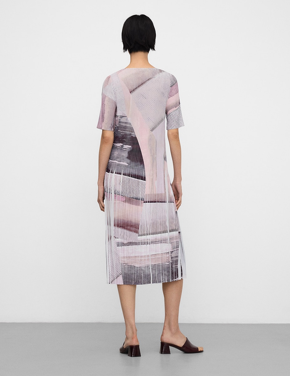 Vestido midi casual Adolfo Dominguez para mujer