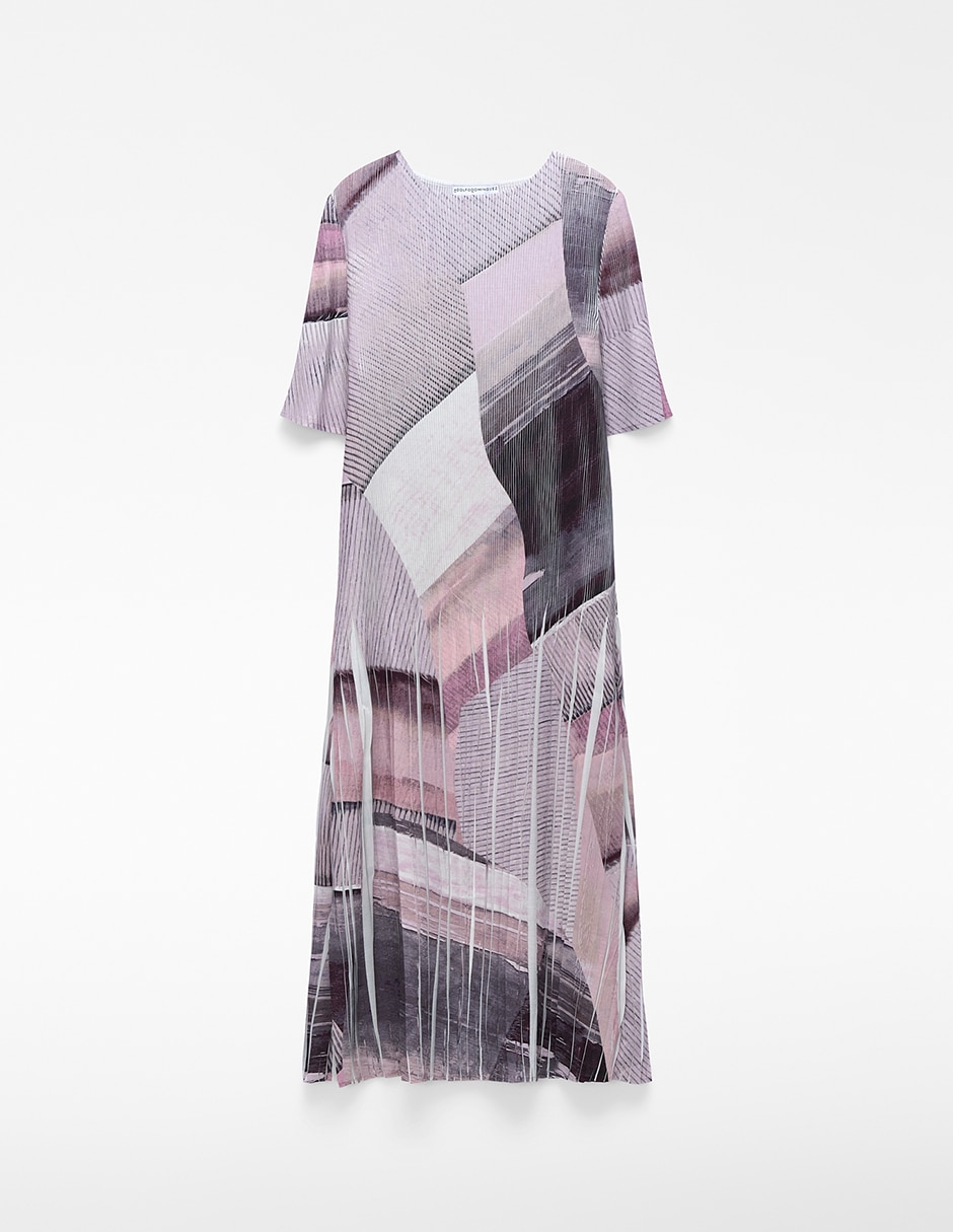 Vestido midi casual Adolfo Dominguez para mujer