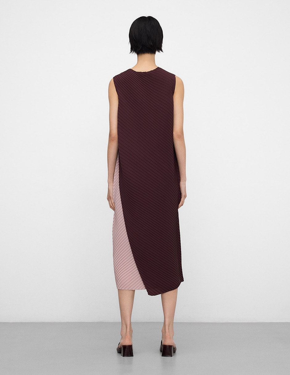 Vestido midi casual Adolfo Dominguez para mujer