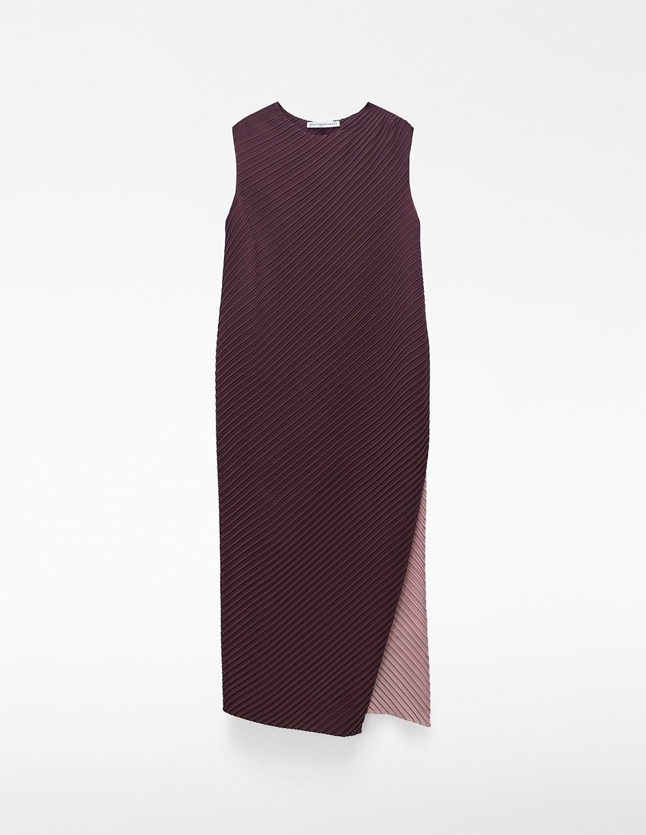 Vestido midi casual Adolfo Dominguez para mujer