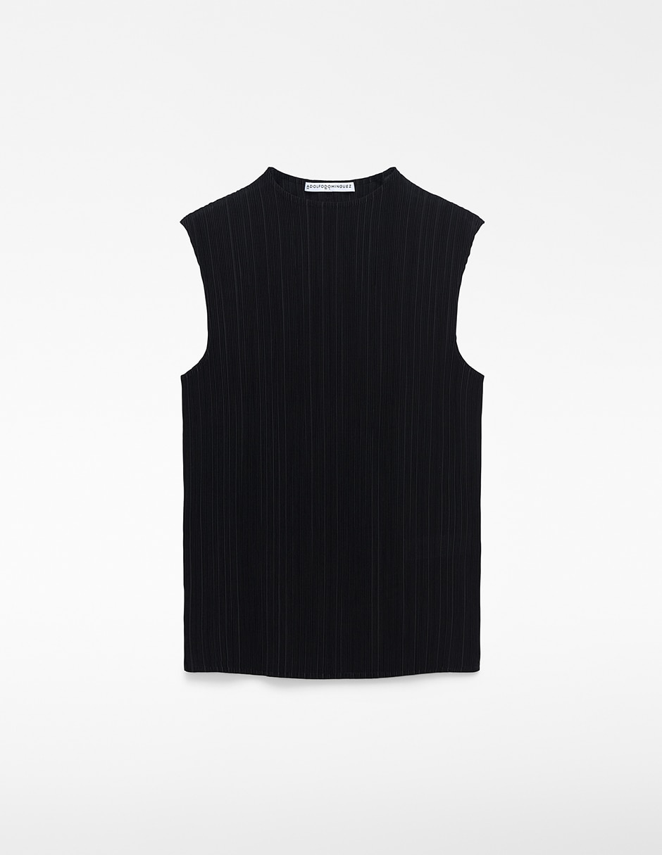 Blusa Adolfo Dominguez sin manga para mujer