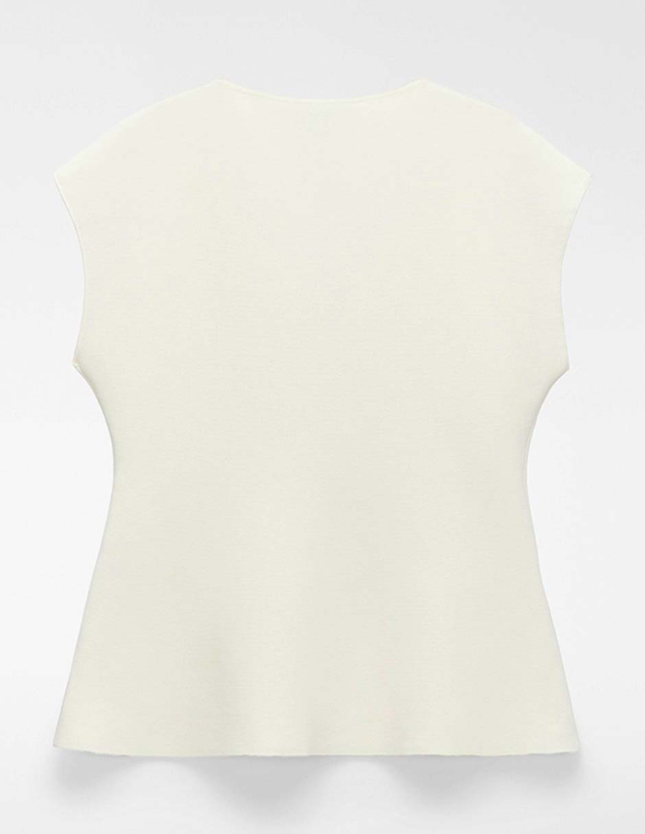 Blusa Adolfo Dominguez sin manga para mujer