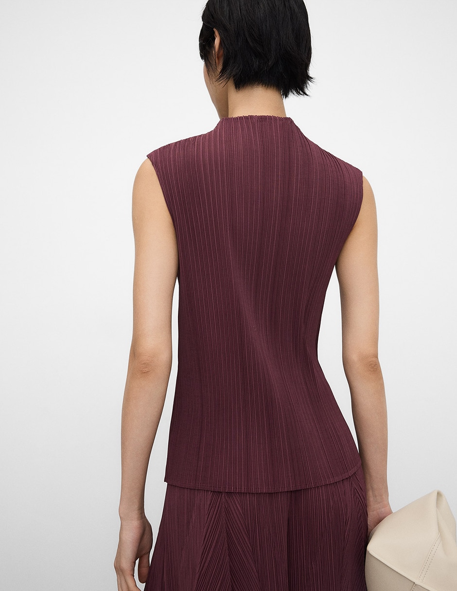 Blusa Adolfo Dominguez sin manga para mujer