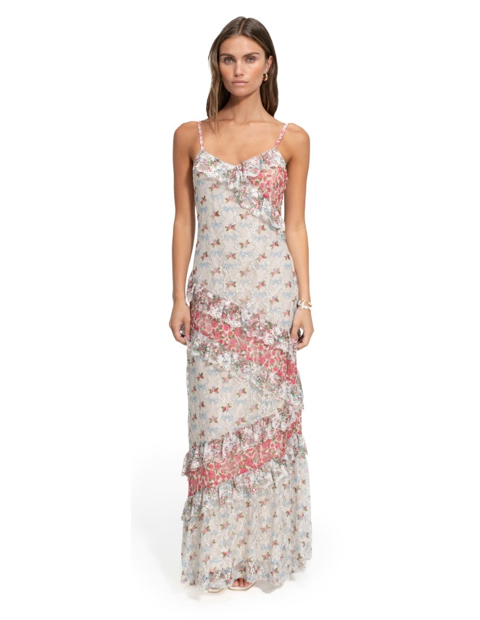 Vestido maxi casual para mujer