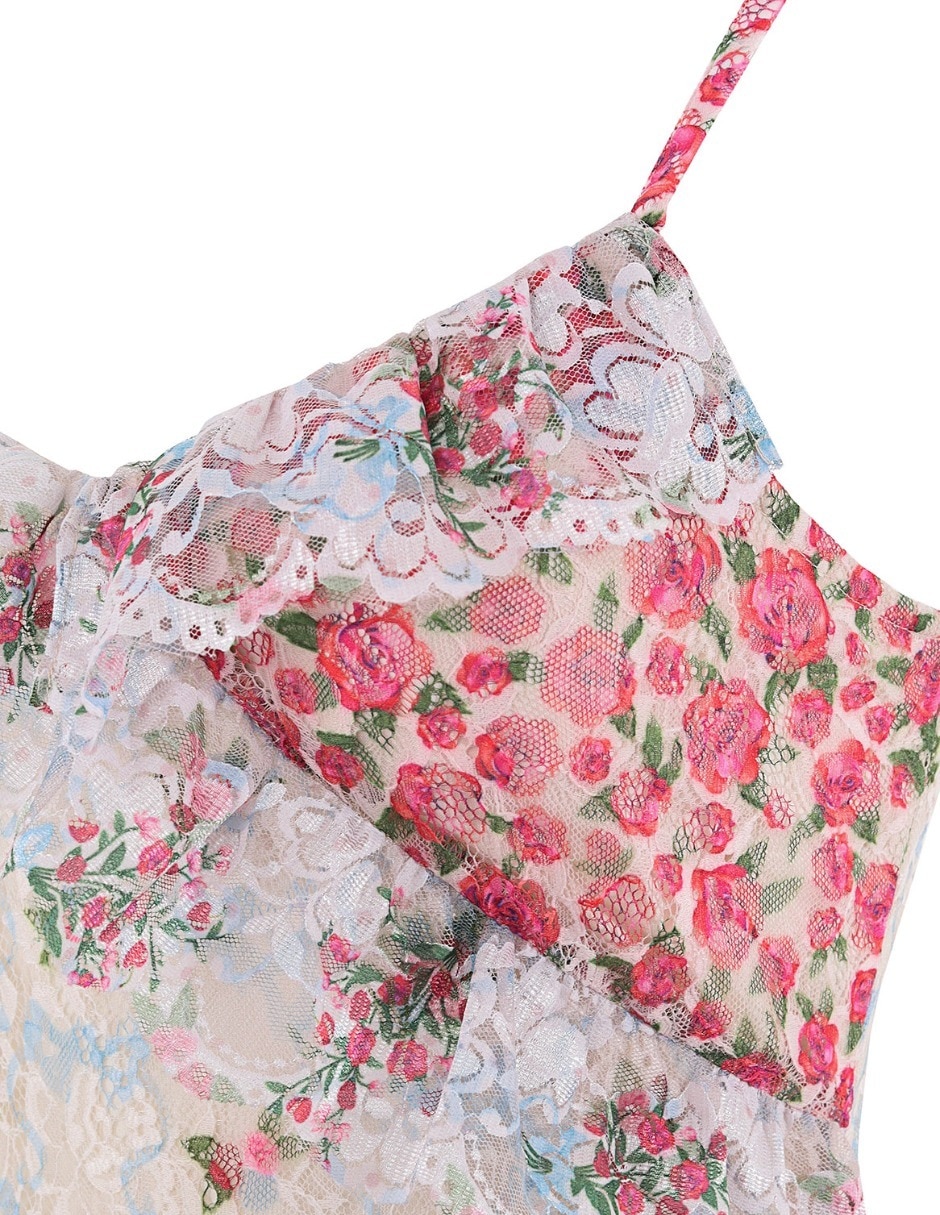 Vestido maxi casual Agua Bendita para mujer