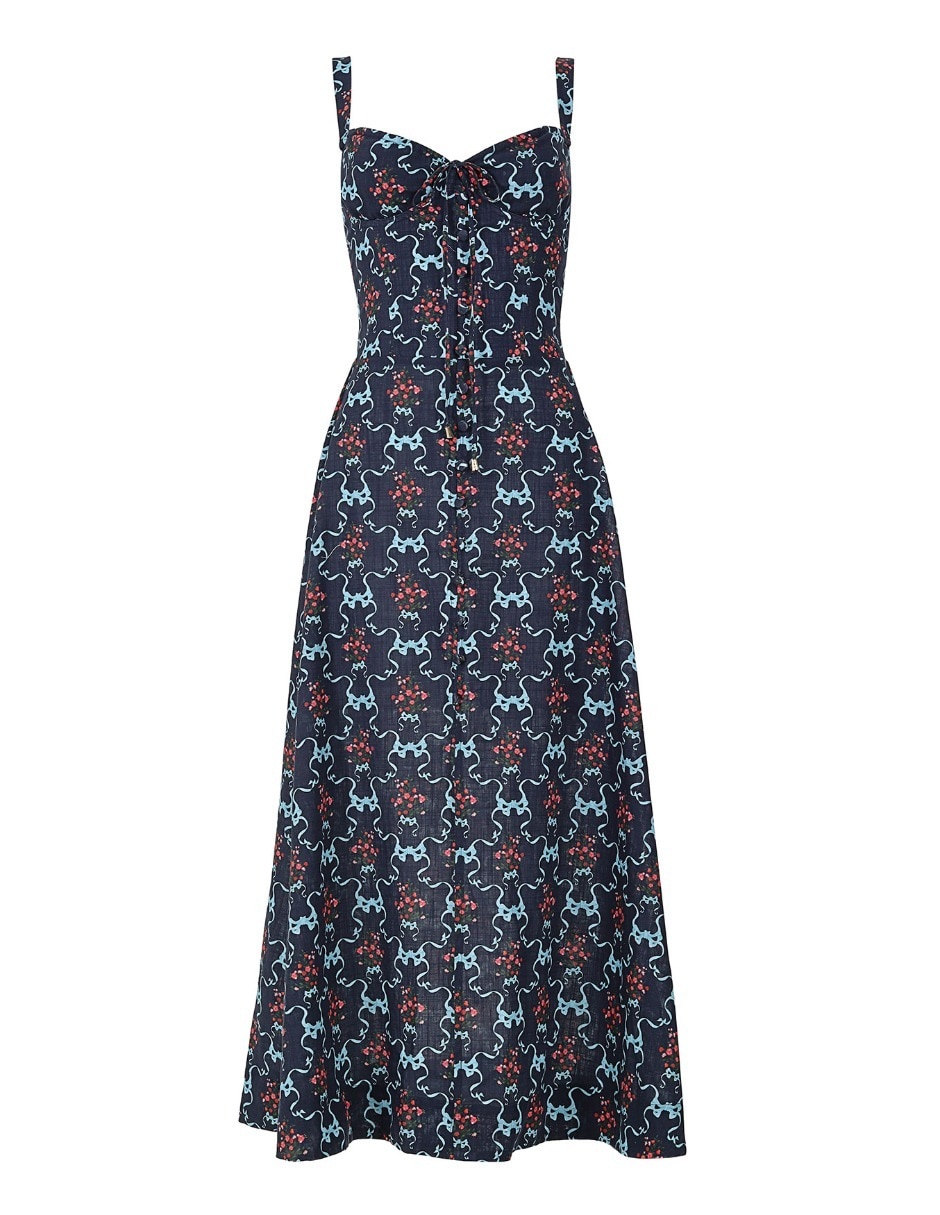 Vestido largo casual Agua Bendita para mujer
