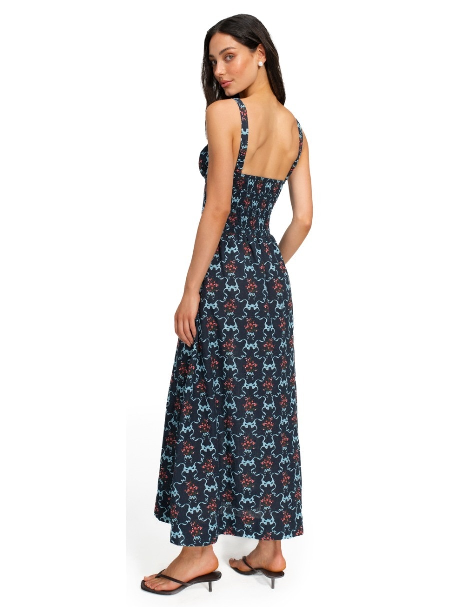 Vestido largo casual Agua Bendita para mujer