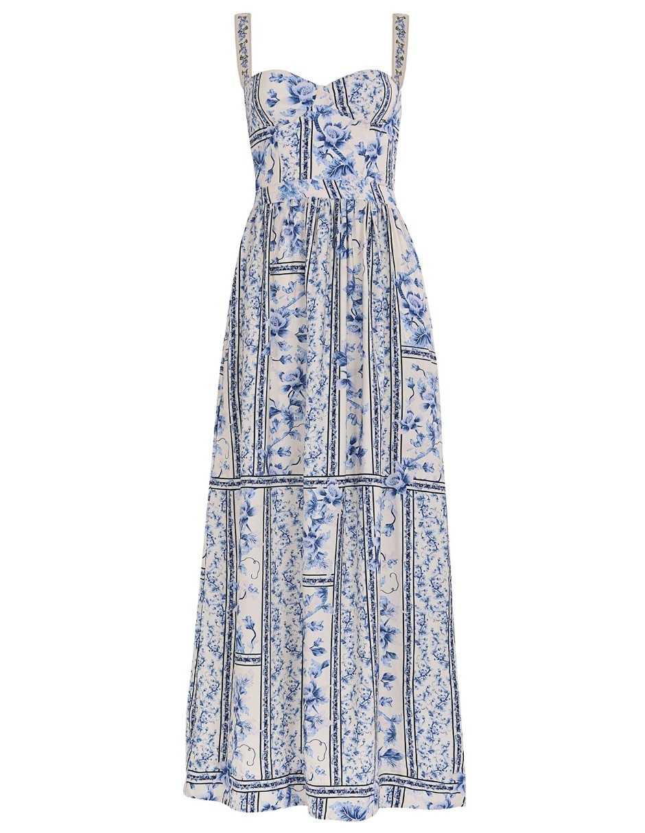 Vestido largo casual Agua Bendita para mujer