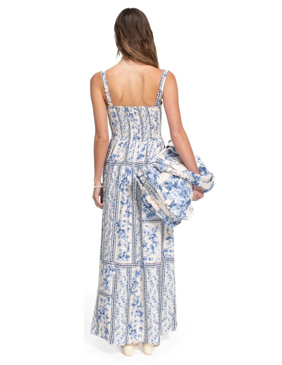 Vestido largo casual Agua Bendita para mujer