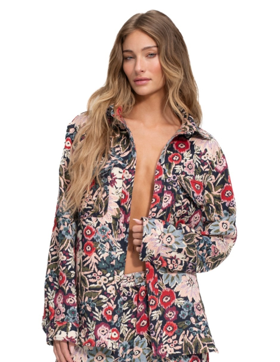 Blusa camisera manga larga para mujer 1