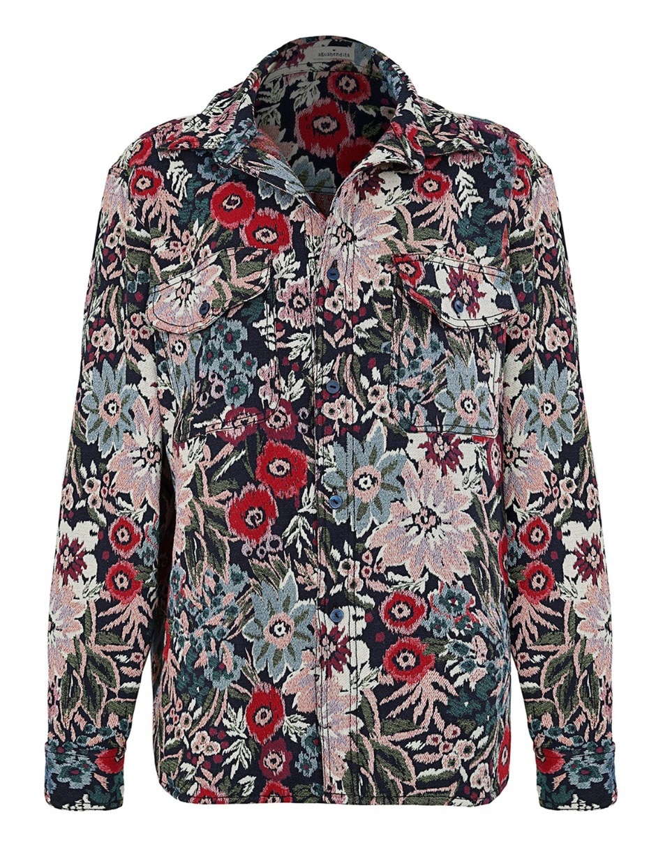 Blusa camisera manga larga para mujer 6