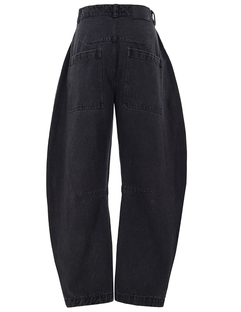 Pants regular agua bendita con pretina para mujer