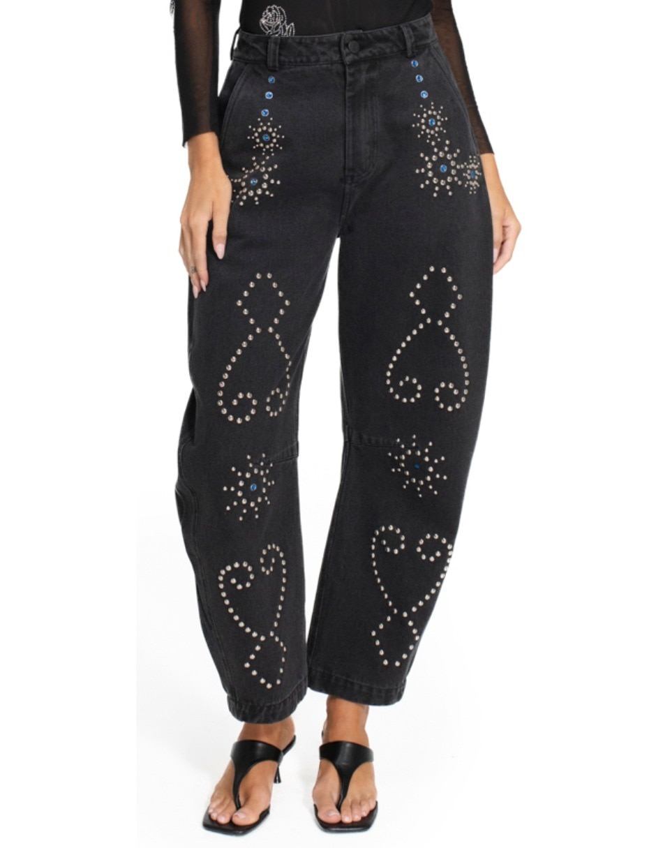 Pants regular con pretina para mujer Pants regular con pretina para mujer