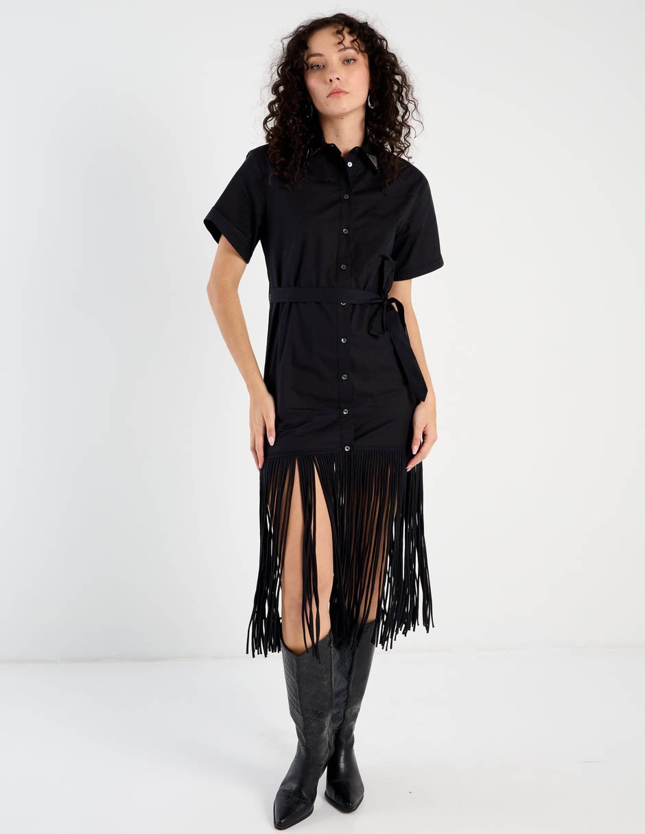 Vestido midi casual para mujer Vestido midi casual para mujer