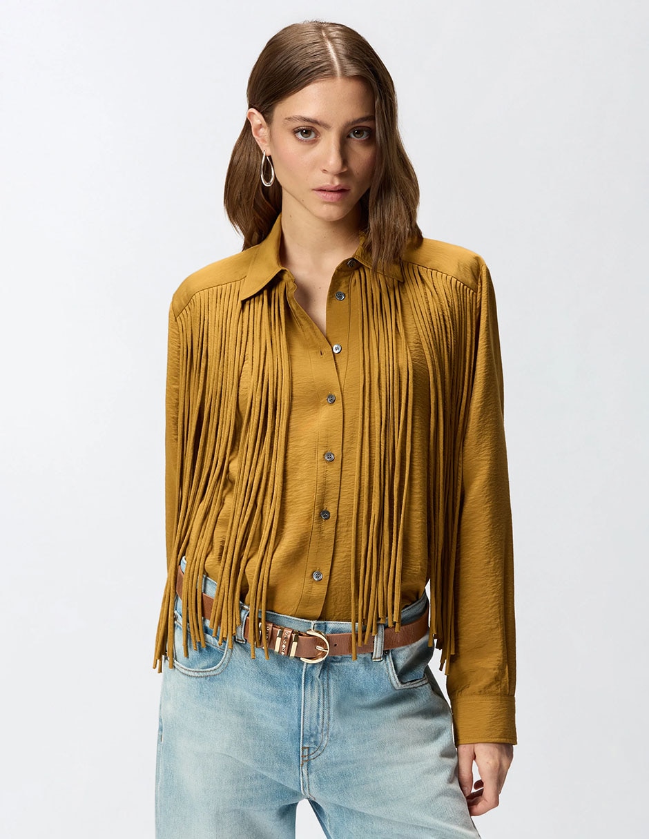 Camisa manga larga para mujer