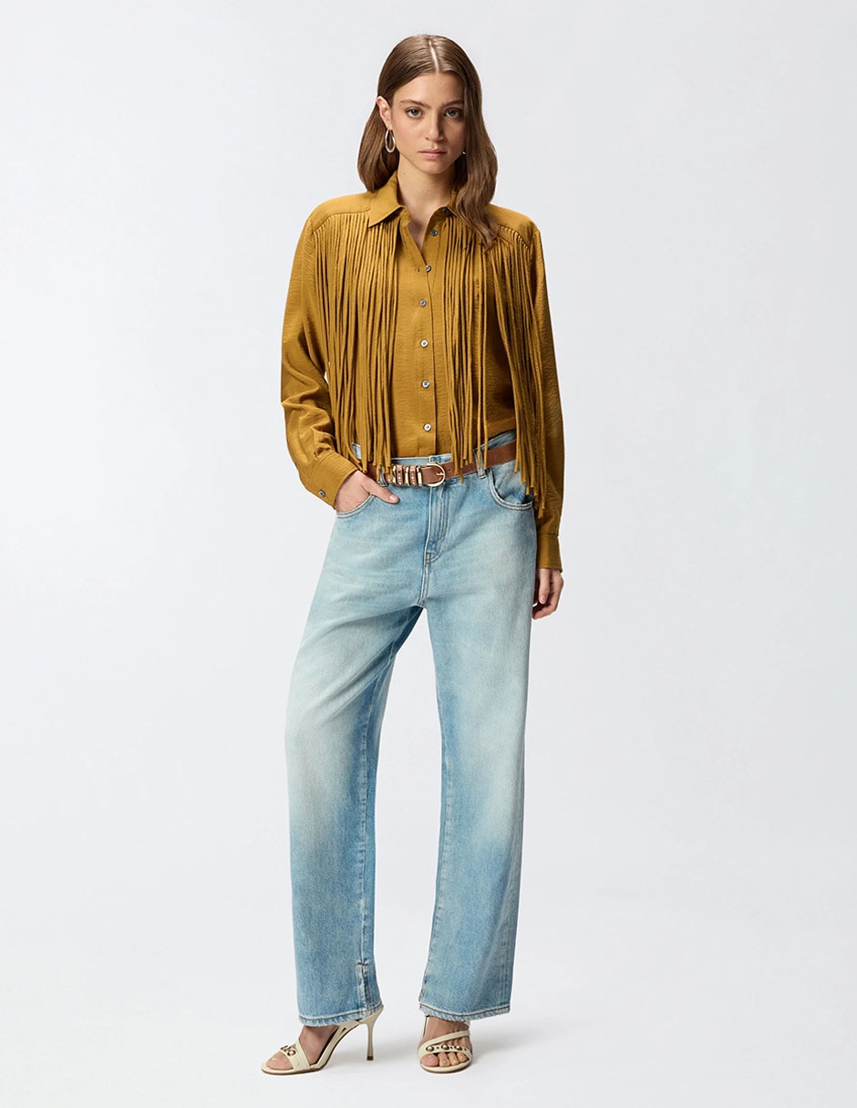 Camisa manga larga para mujer 5