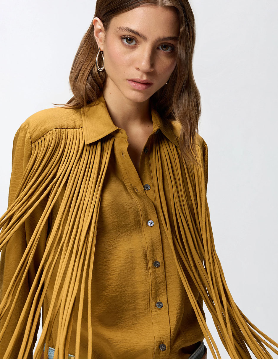 Camisa manga larga para mujer