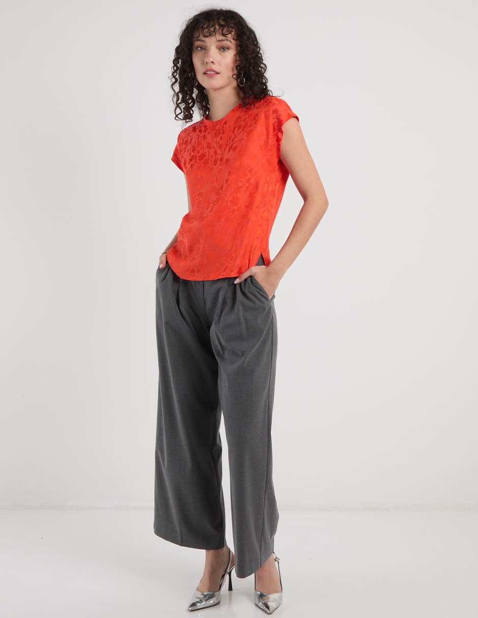 Blusa manga corta para mujer 3
