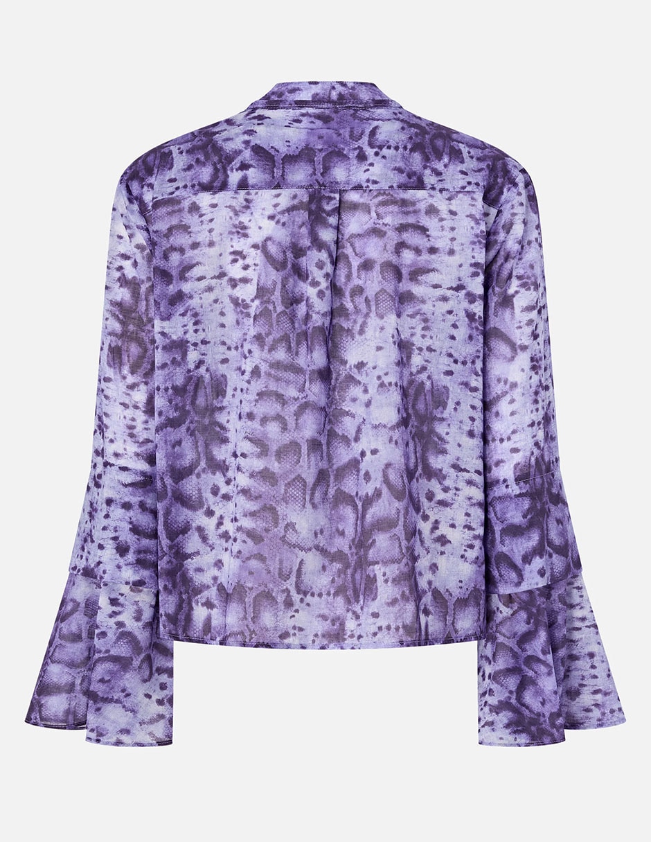 Blusa manga larga para mujer 11