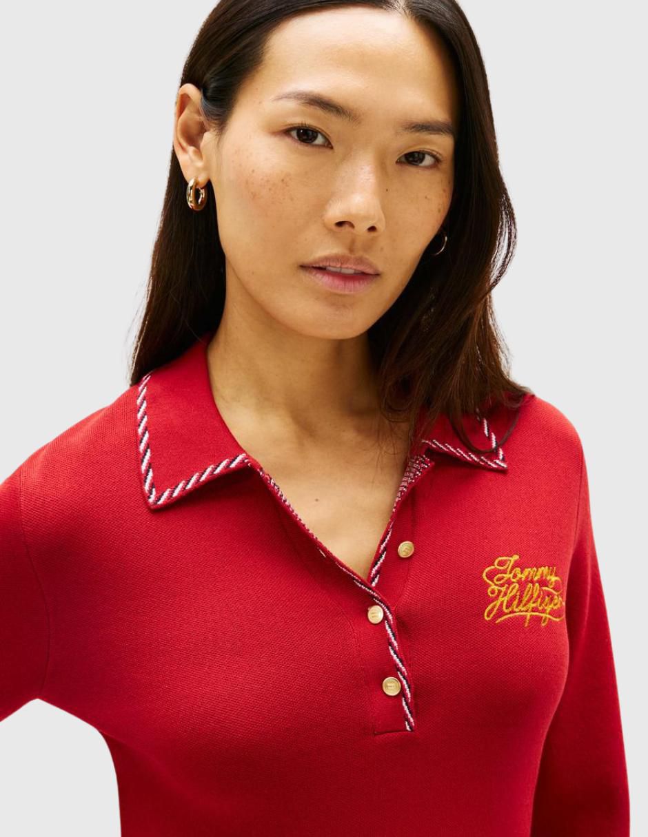 Vestido arriba rodilla casual para mujer 2