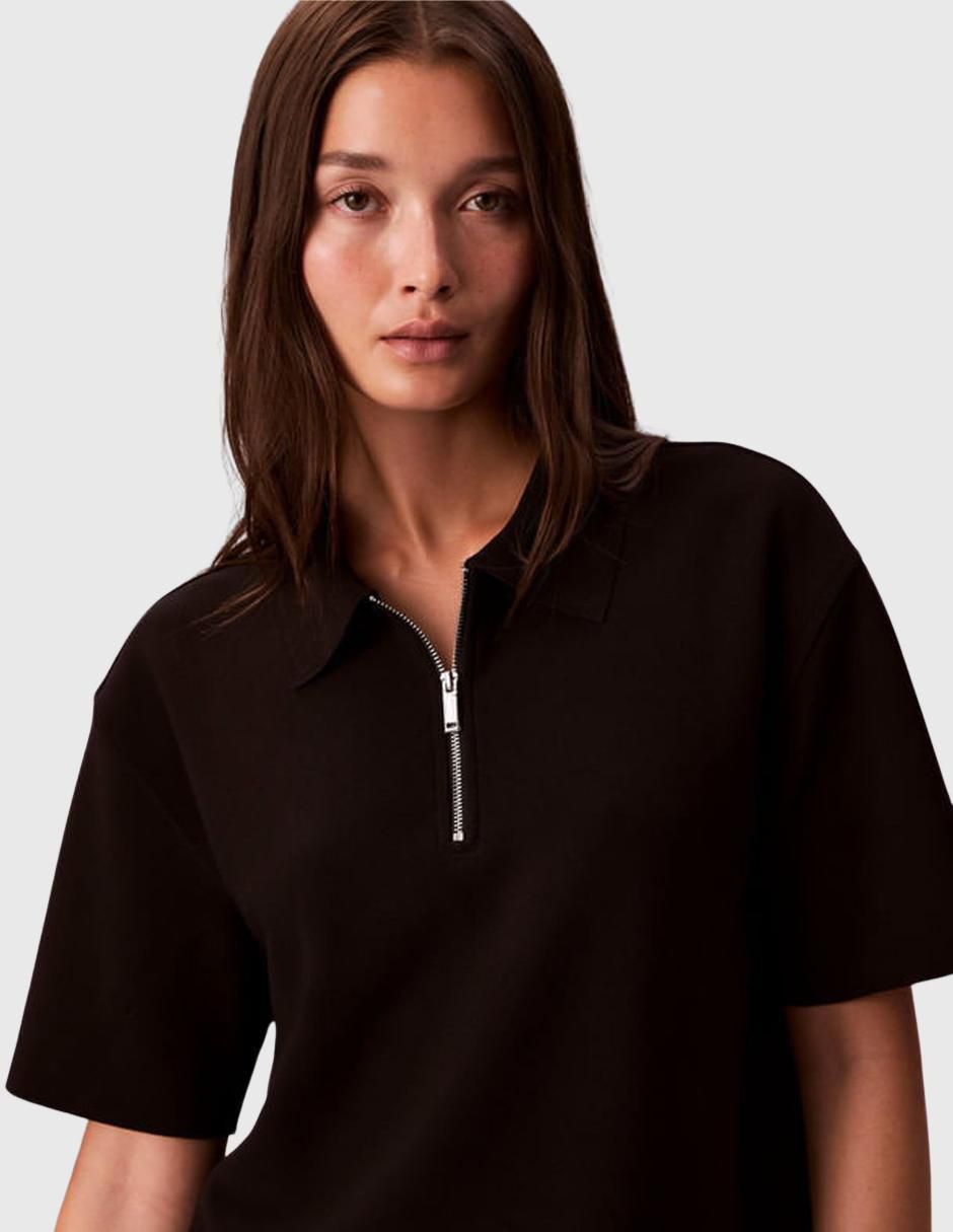 Blusa manga corta para mujer