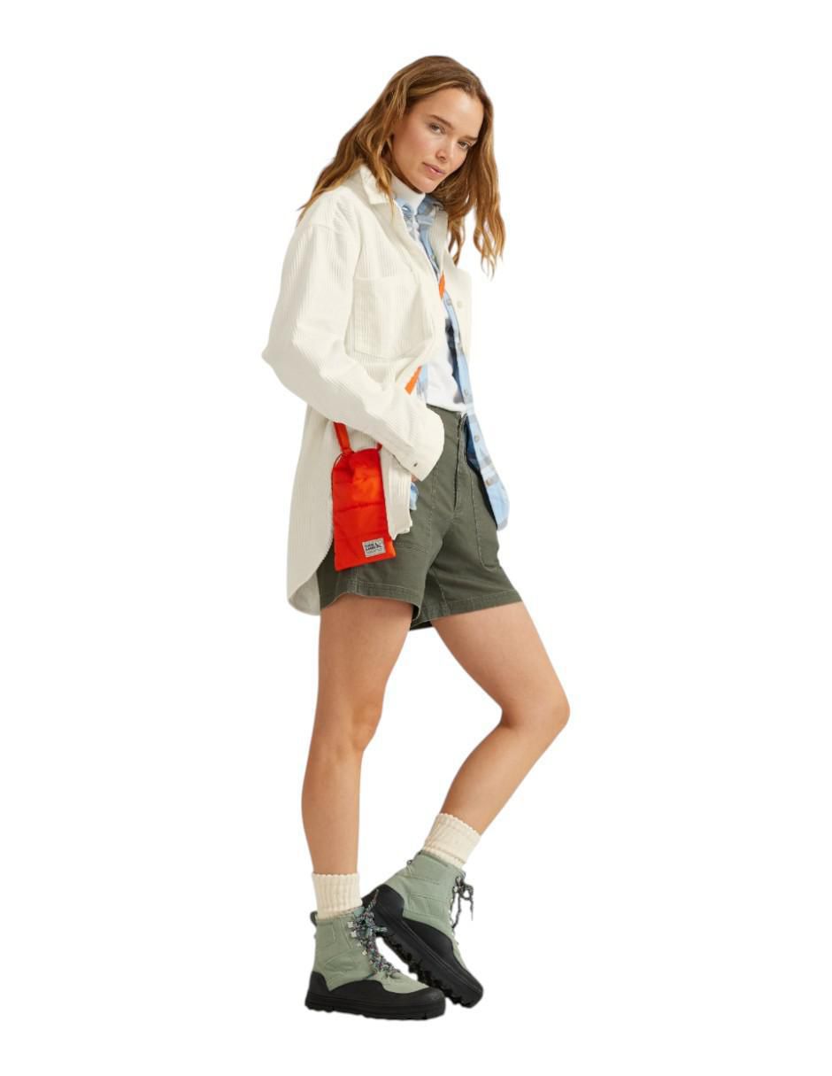 Sobrecamisa de pana manga larga para mujer 4