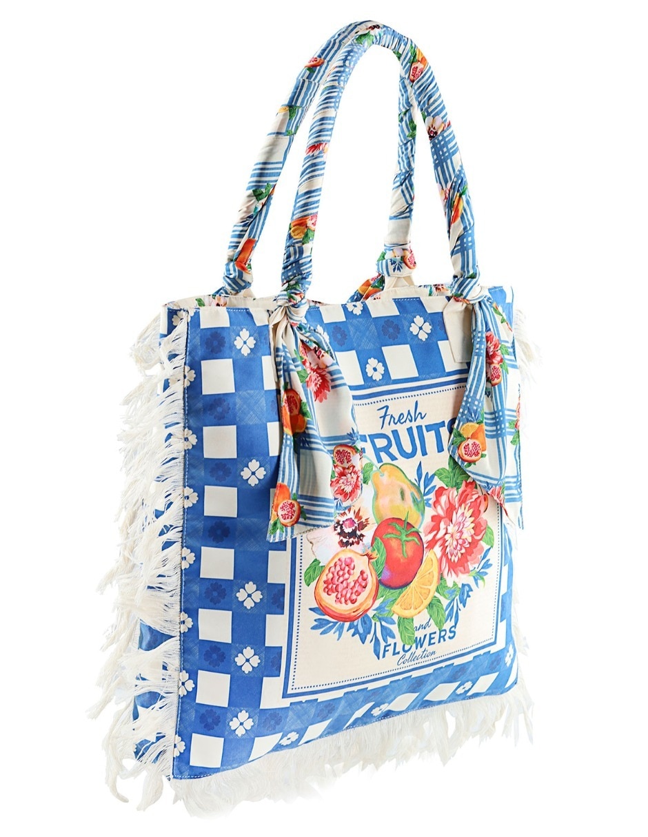 Bolsa tote Agua Bendita Rania Basket para mujer