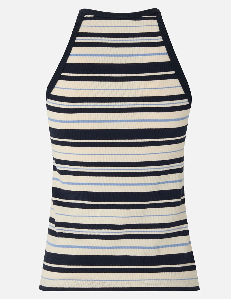 Playera tank Pinko cuello halter para mujer