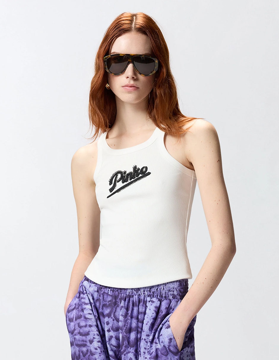 Playera cuello redondo para mujer