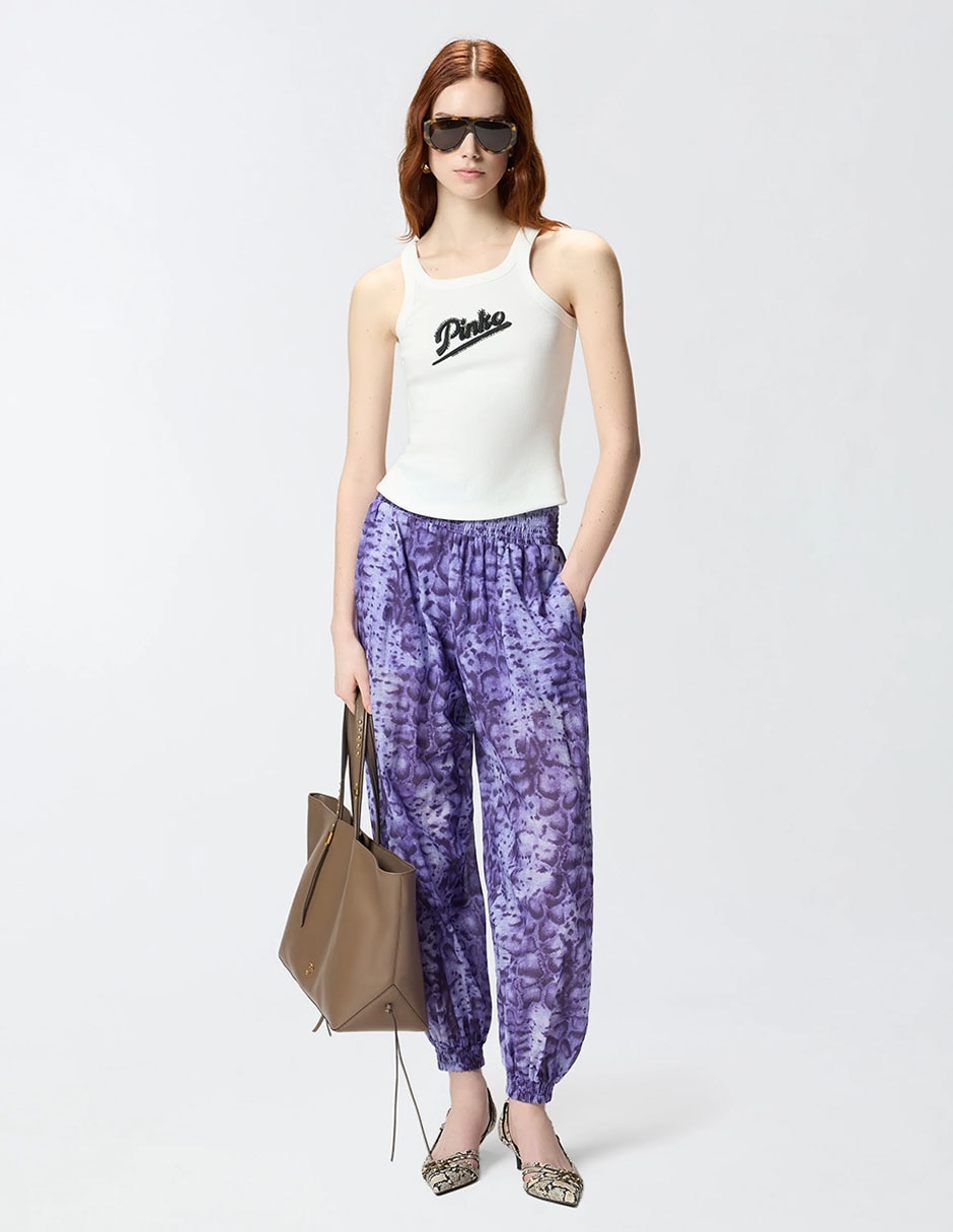 Playera Pinko cuello redondo para mujer