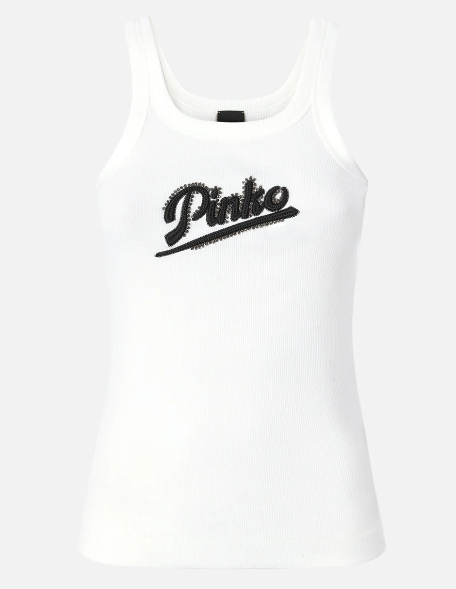 Playera Pinko cuello redondo para mujer