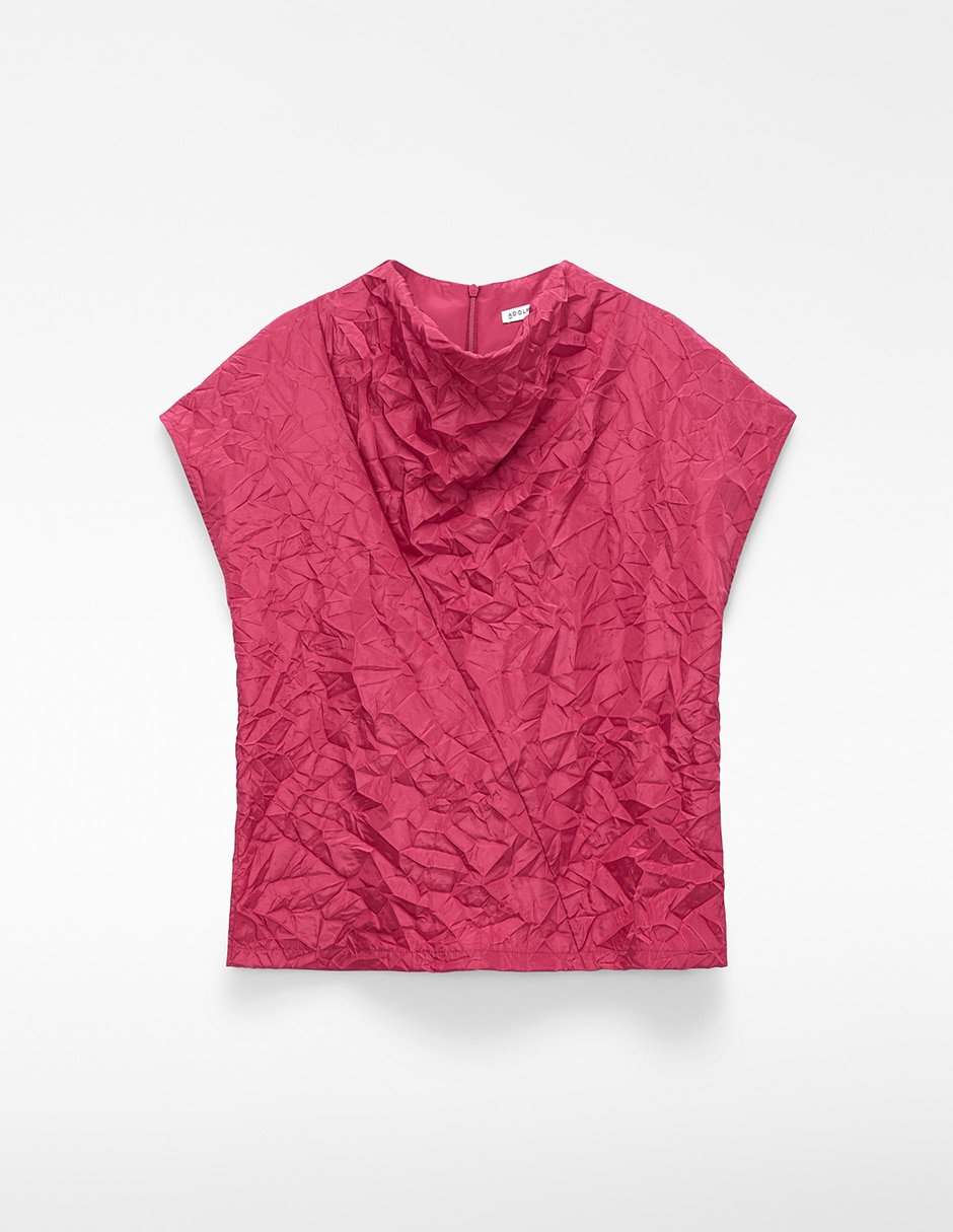 Blusa Adolfo Dominguez manga corta para mujer