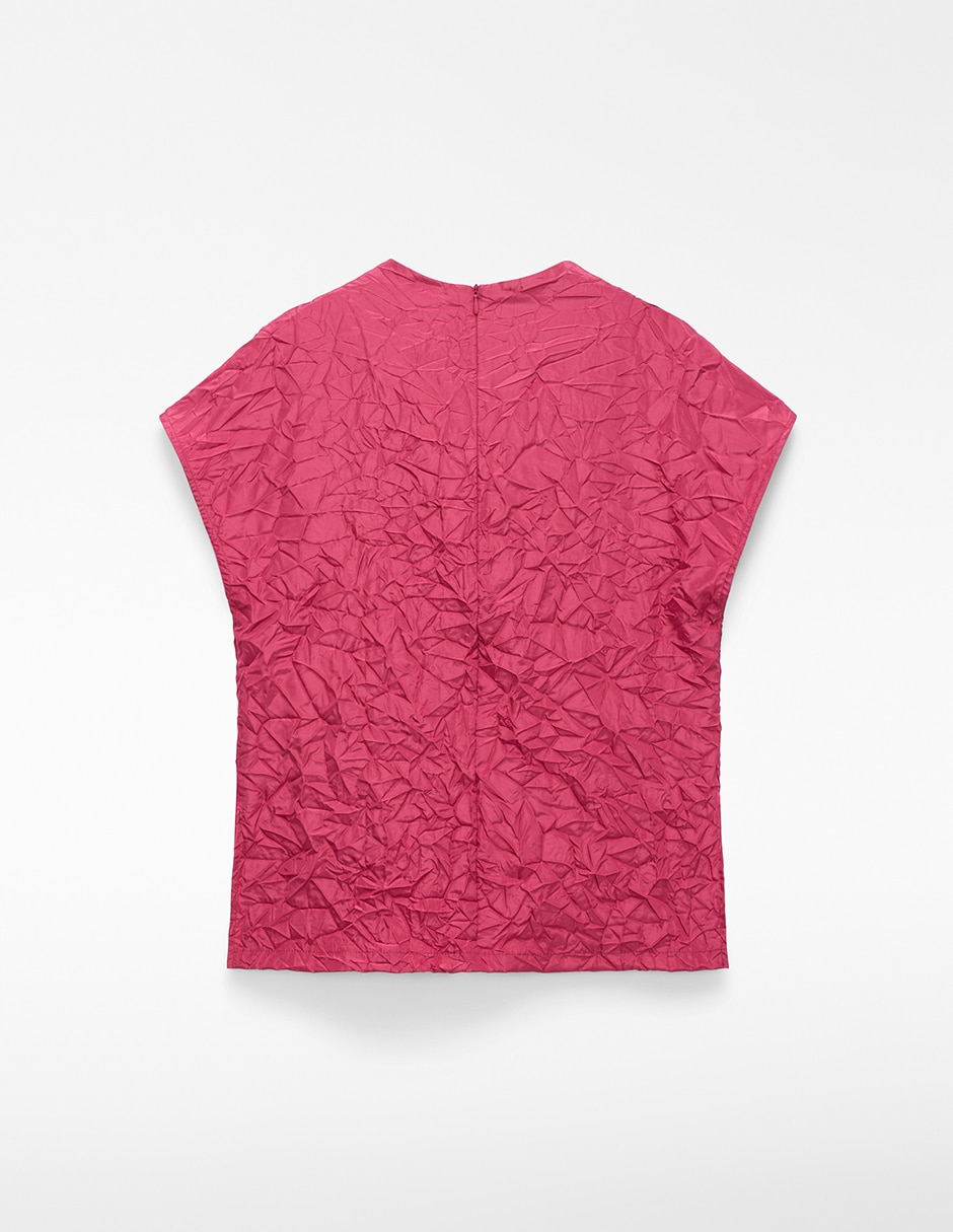 Blusa Adolfo Dominguez manga corta para mujer