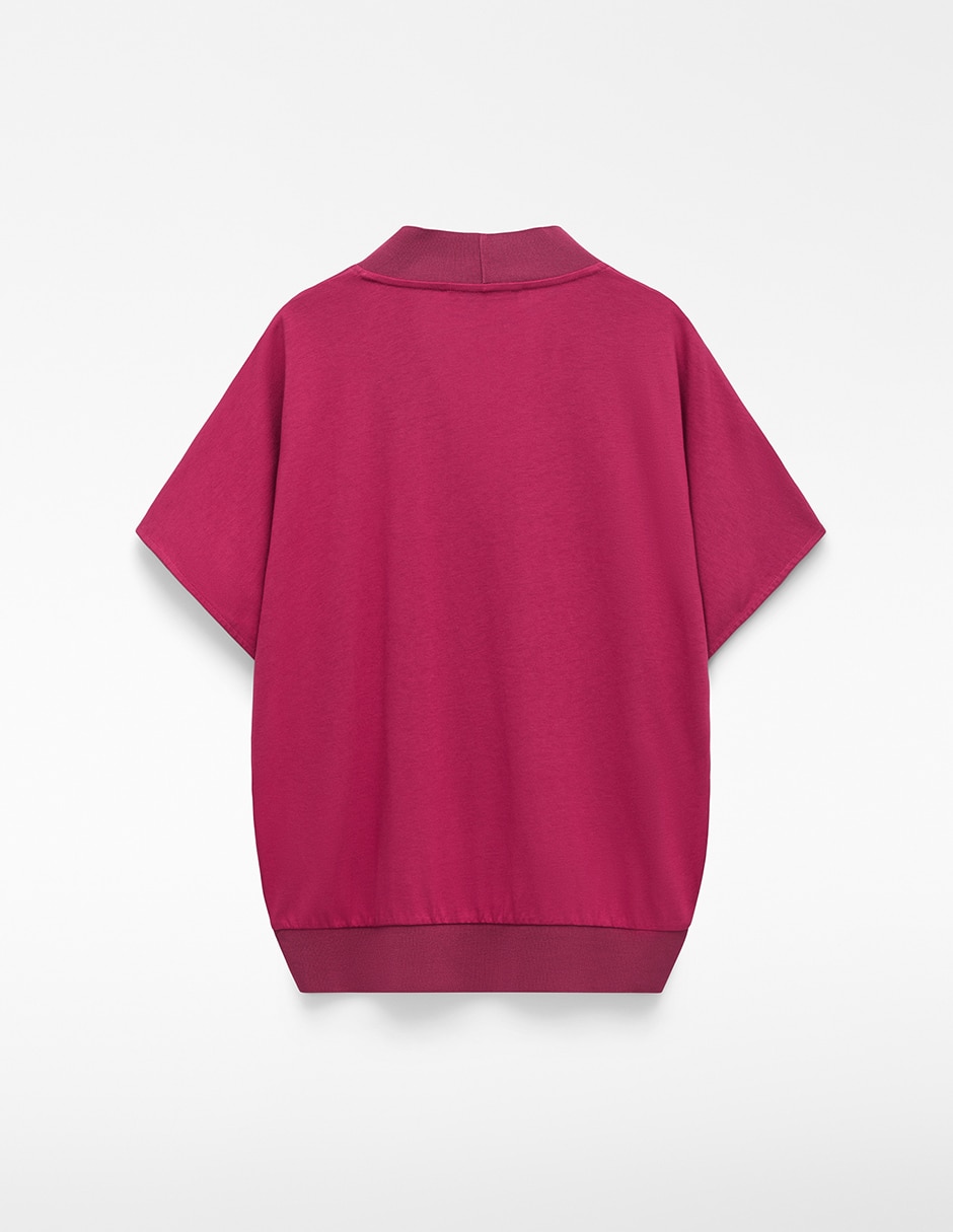 Blusa Adolfo Dominguez manga corta para mujer