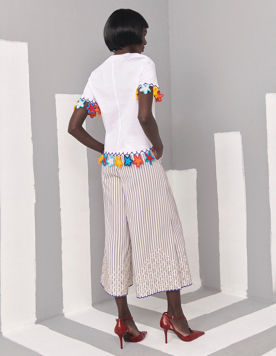 Pantalón regular para mujer 7