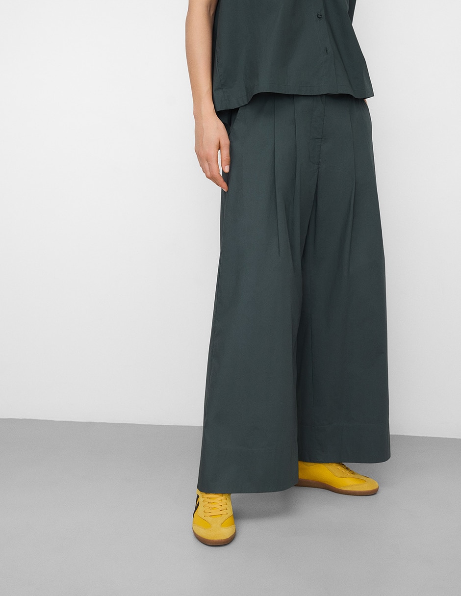 Pantalón relaxed regular para mujer