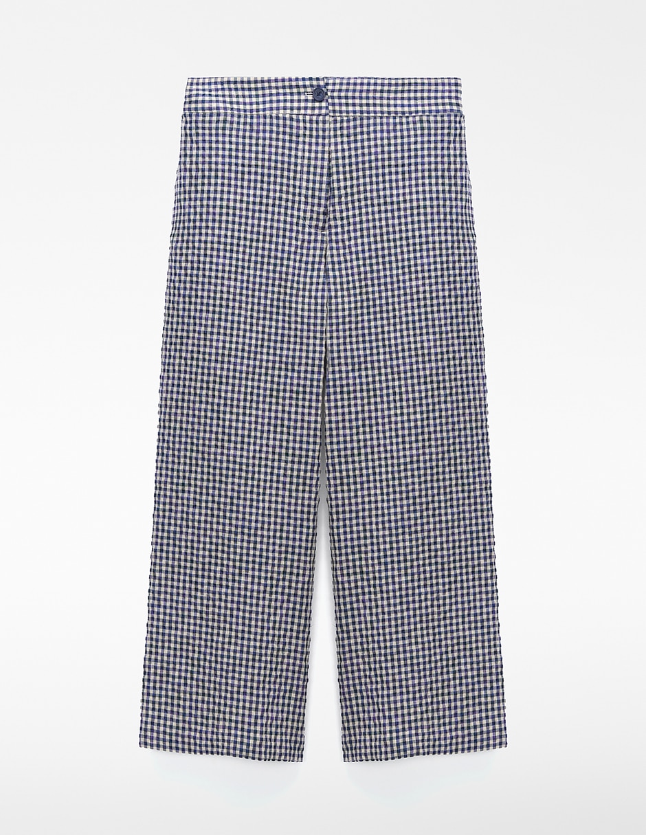 Pantalón coulotte adolfo dominguez regular para mujer