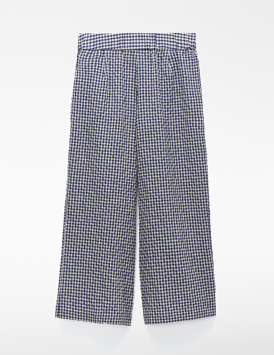 Pantalón coulotte adolfo dominguez regular para mujer